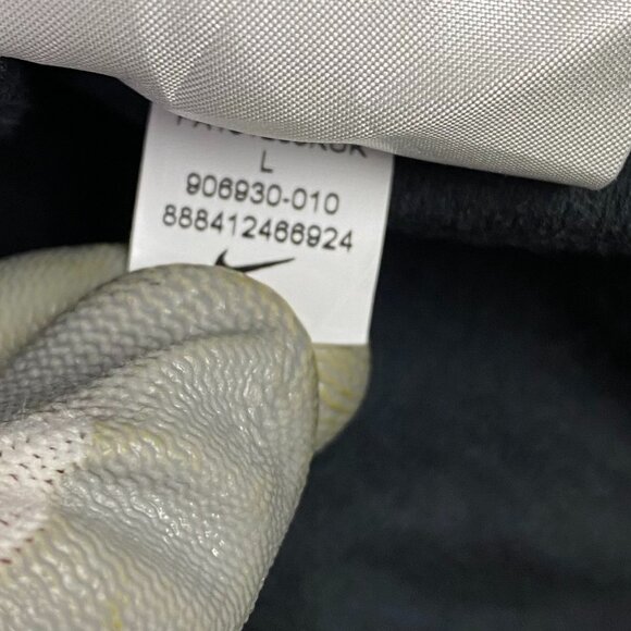 Nike On Field New Orleans Saints 1/4 Zip Pullover Men's Large Black NFL Football - Picture 8 of 11